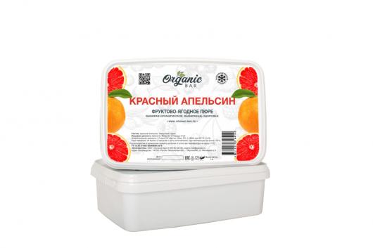 Пюре Organic-bar красный апельсин 1 кг замороженное