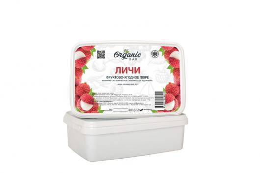 Пюре Organic-bar личи 0,2 кг замороженное