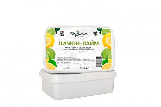 Пюре Organic-bar лимон-лайм 1 кг замороженное