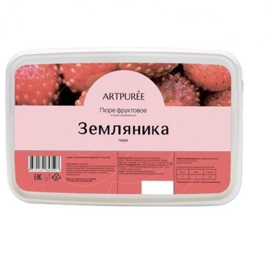 Пюре Artpuree земляника 1 кг замороженное