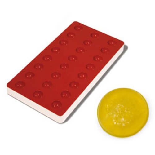 Форма для мармелада «Полусфера», D3 см 24 ячейки