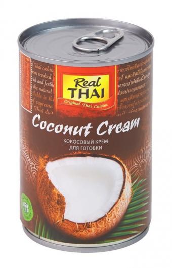 Кокосовый крем для готовки Real Thai 0,4 л