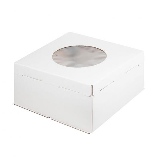 Коробка для торта и итальянского пирога 50 см*50 см*25 см с окном