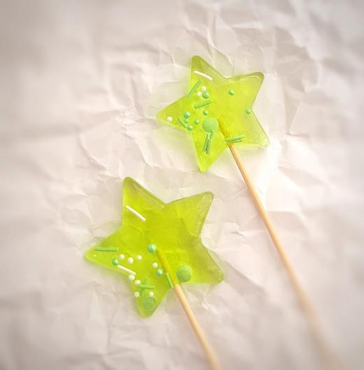 Леденец "Звезда" M лайм (4,5см)